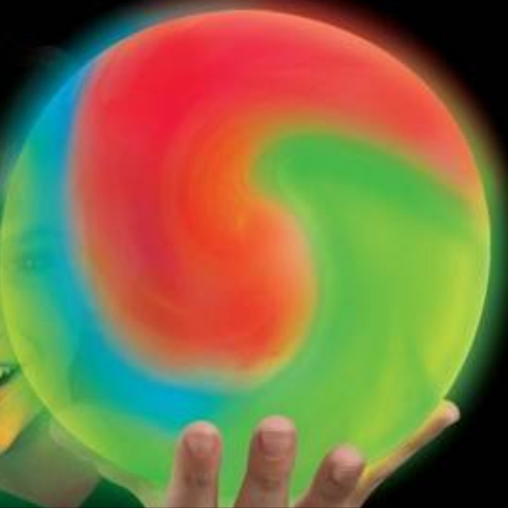 Wubble Tiny Groovy Glow Bubble Ball - Picture 5 of 5